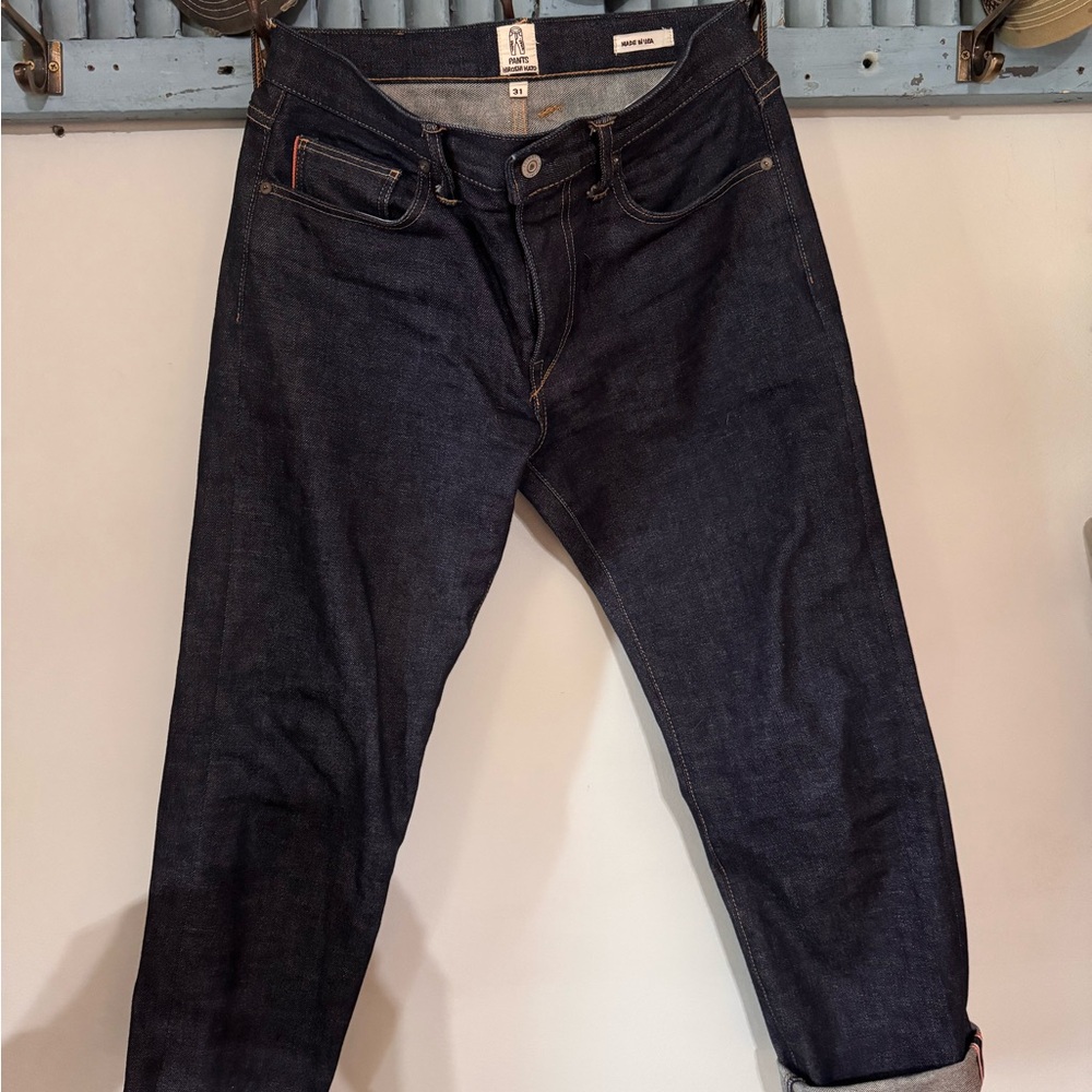 Hiroshi Kato Hammer Straight 14oz raw - 31W 30L
